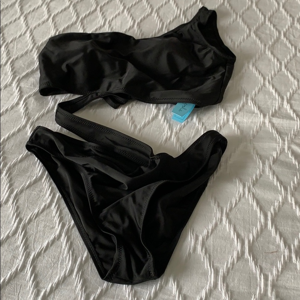 NWT Cheeky Gal Cupshe wrap bathing suit